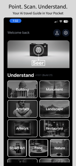 Point. Scan. Discover. Your AI Travel Guide in Your Pocket